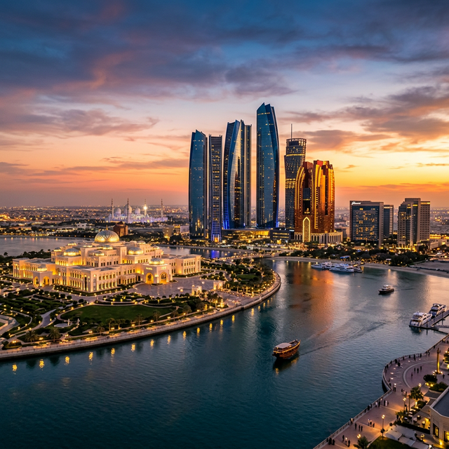Iconic Abu Dhabi Skyline